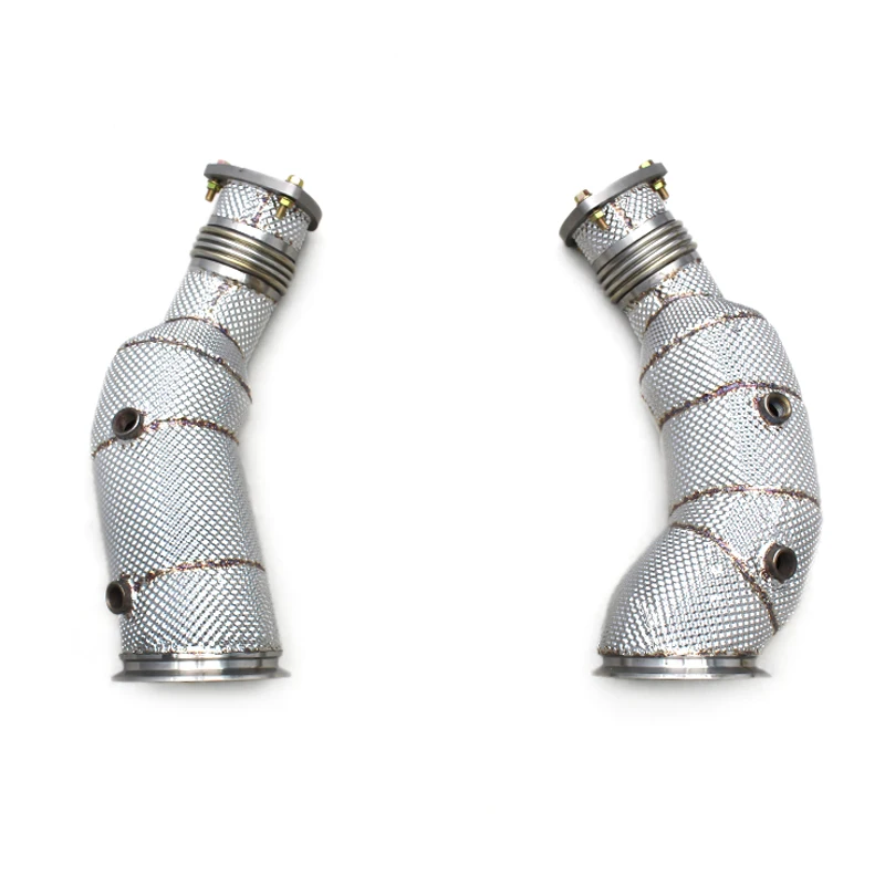 Free Flow Downpipe For Aston Martin DB11 V12 5.2L 2017-2024 Enhanced Sound Exhaust System