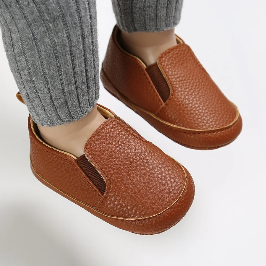 Туфли детские круглые, ПУ кожа, классические, под платье, мягкая подошва, 4 чистых цвета