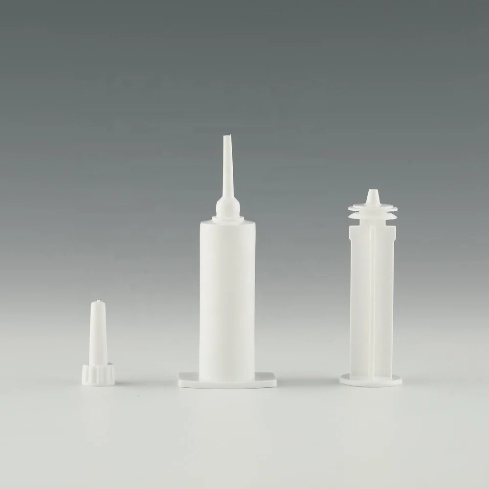 Flexible Tip Empty Cow Mastitis Paste Gel Medicine Syringe Plastic 5ml 8ml 10ml 13ml Cattle Intramammary Injector Syringes
