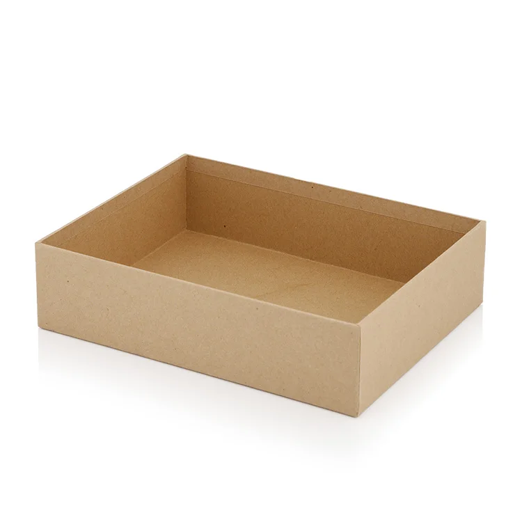 Small Simple Brown Kraft Boxes With Lid