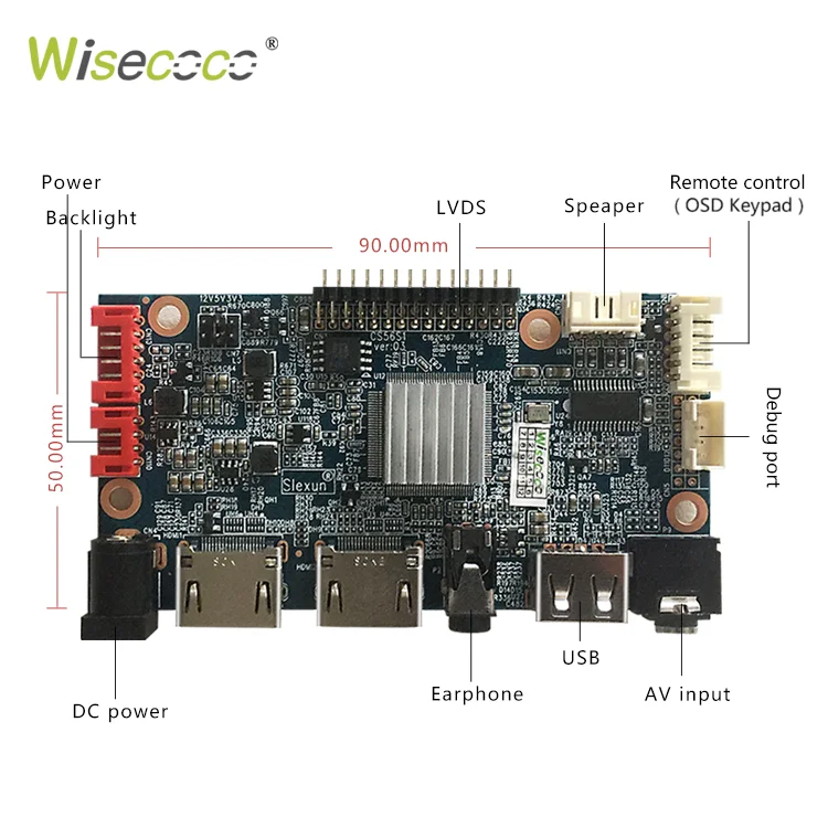Carte Contrôleur LCD USB VSDISPLAY 24 Pouces DV240FBM-NB0