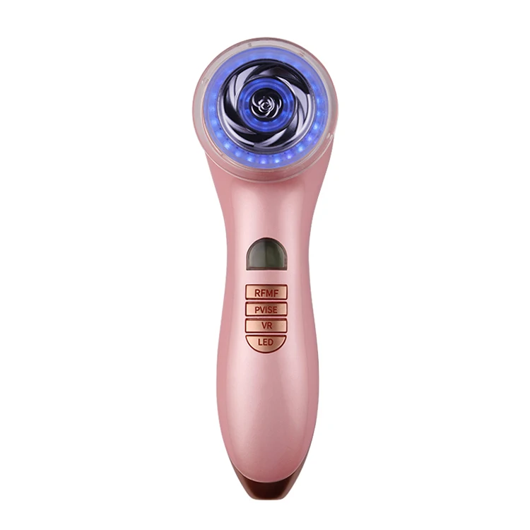 2021 New Product Home Skin Care Device Portable Vibration RF EMS Beauty Facial Instrument
