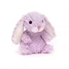 Conejito dulce morado 15cm