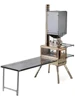 stove with pellet bin