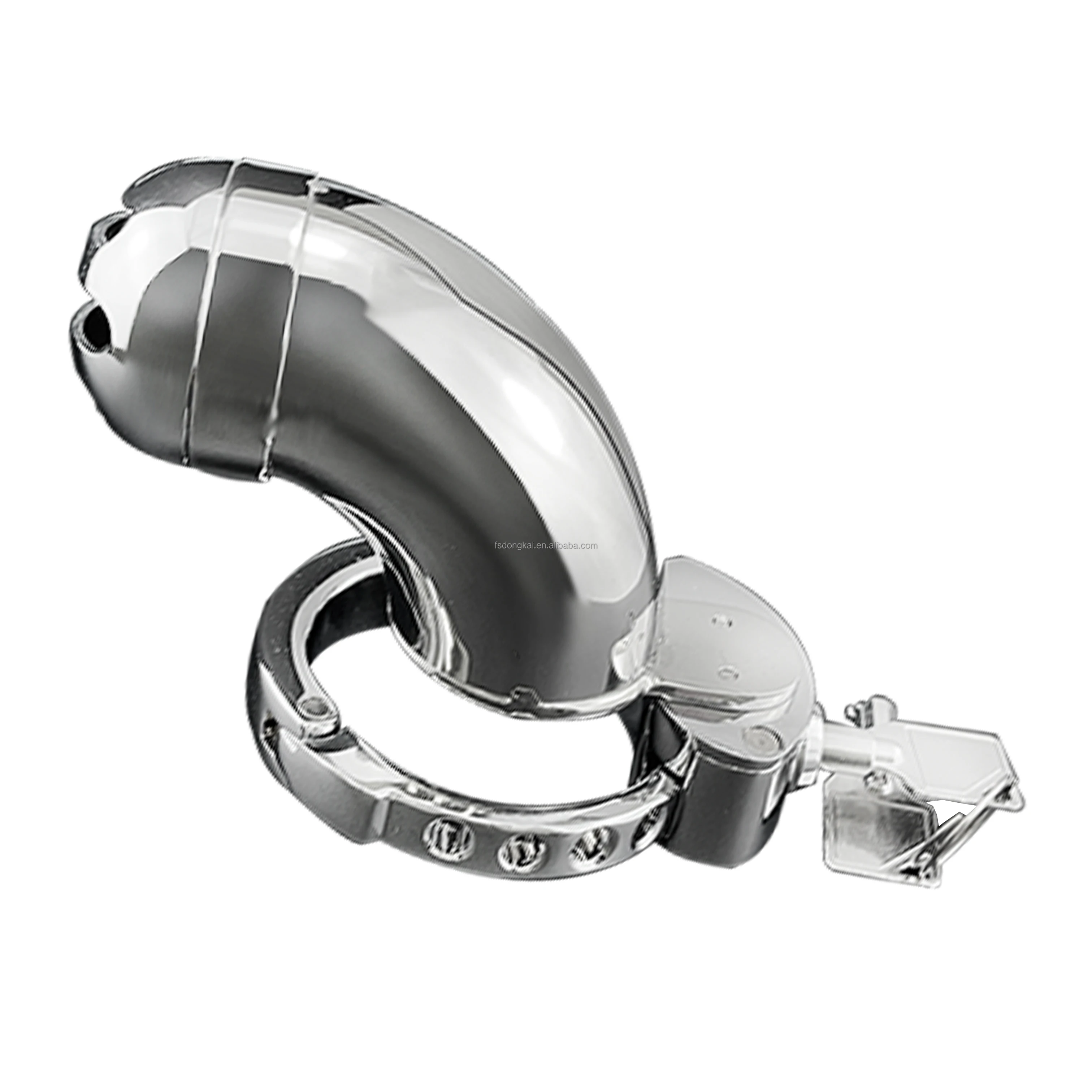 Cage De Chasteté Ajustable Noire - SM Fétichisme - Neuf