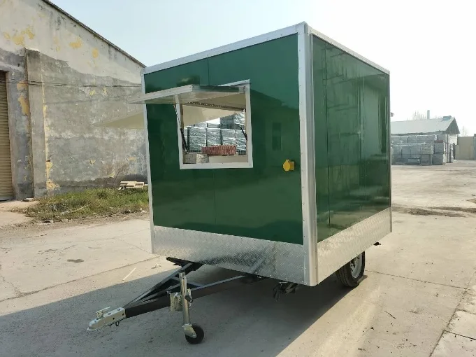 Flower Shop Mobile Vending Trailer Customization Build Boutique Shop Cart Container Kiosk for Sale