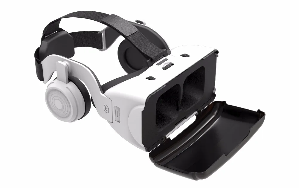 Shinecon VR-casco de realidad Virtual para teléfono inteligente, gafas 3D para Smartphone, auriculares, binoculares para videojuegos con lente