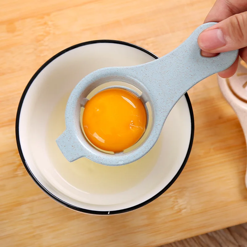 Set De 3 Cuillères De Cuisine Multifonctions : Presse-purée, écumoire, Séparateur D'œuf, En PP