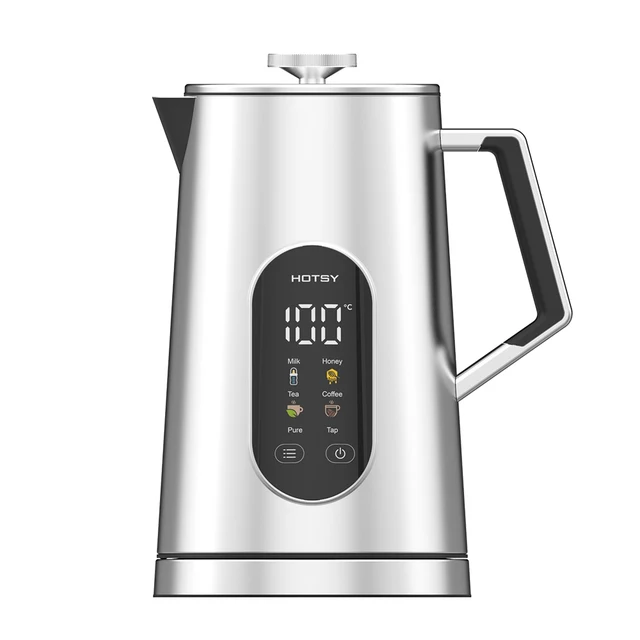 Hotsy Pakistan Small Tea Travel Portable 1.7L Stainless Steel Smart Kettle Electric