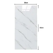 DUUEIHHUER 3D Foam Wall Stickers Marble Easy Installation Waterproof Durable Matte Finish Kitchen Bathroom Interior Tiles