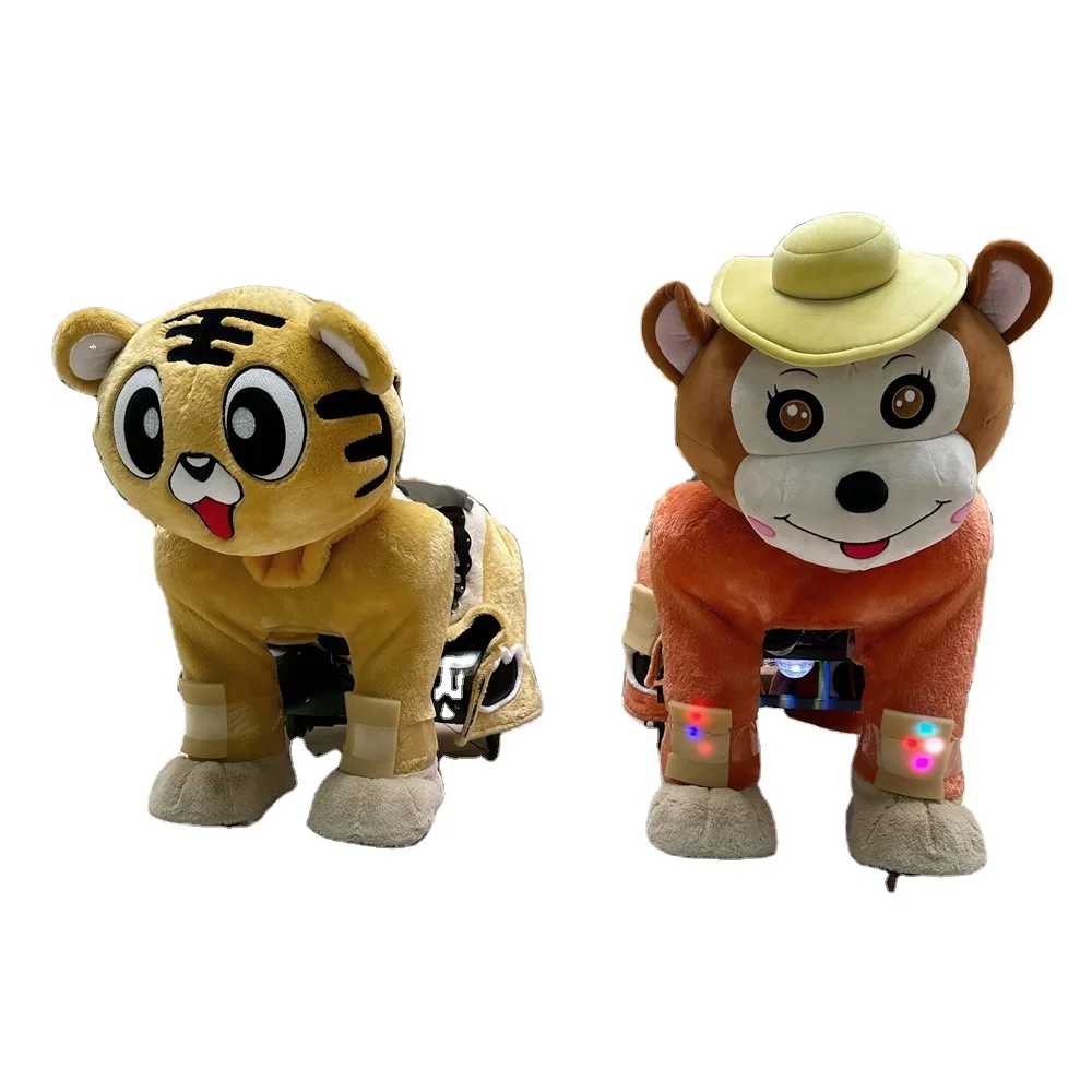 Excellent Quality Interesting Electric Animal Scooters Commercial Ride on Animals Plush Electric Scooter