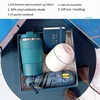 Thermos cup + humidifier + mobile holder + umbrella (blue)