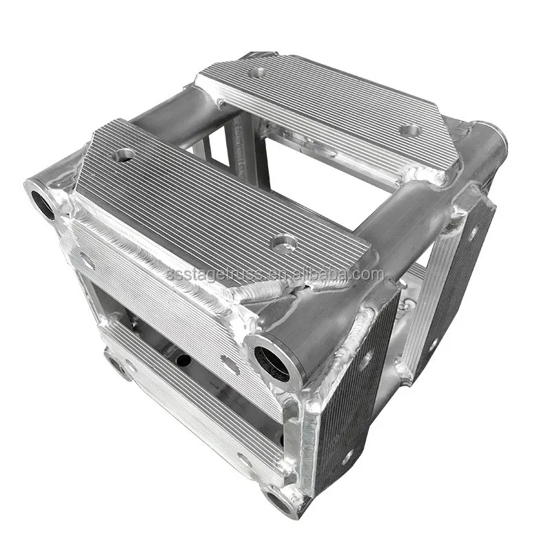 product lighting event aluminum screw truss six way corner display stage-2