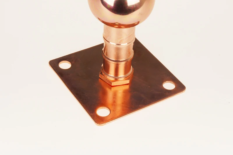 2025 China Lightning Protection Grounding System Supplier Copper 21kv Lightening Rod 22KV Lightning Arrester for Sale