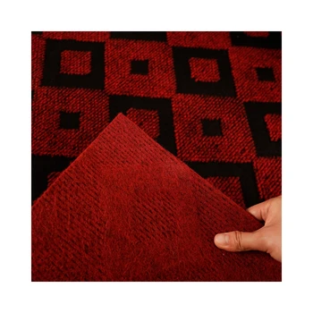Chinese Factory Novelty House Flooring  Double Color Needle Punched Jacquard Carpet
