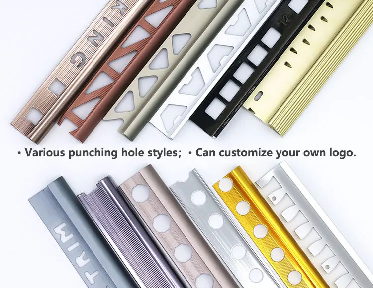 6063 Extrusion Anodizing Coloring Line 2mtr Corner Metal Trim Angle ...