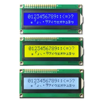 1602 Character STN(Y-G/Gray/Blue) Monochrome LCD Display Low Power Consumption Fast Response WK-HSM1602A Module Afficher