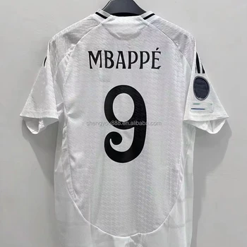 Hot Madrid Football Team Player Edition Football Jersey Thailand Quality Club Customizable MBAPPE Football Jerseys