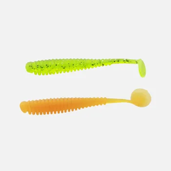 Lure T-Tail Stainless Steel Soft Bait Bottom Fishing Long-Cast Lifelike Artificial Bait 03g Soft Worm Threaded Fish Bait Fish – Soft Lure – view 2