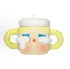 Taza de cerámica dorada de la serie Crybaby Sad Club.