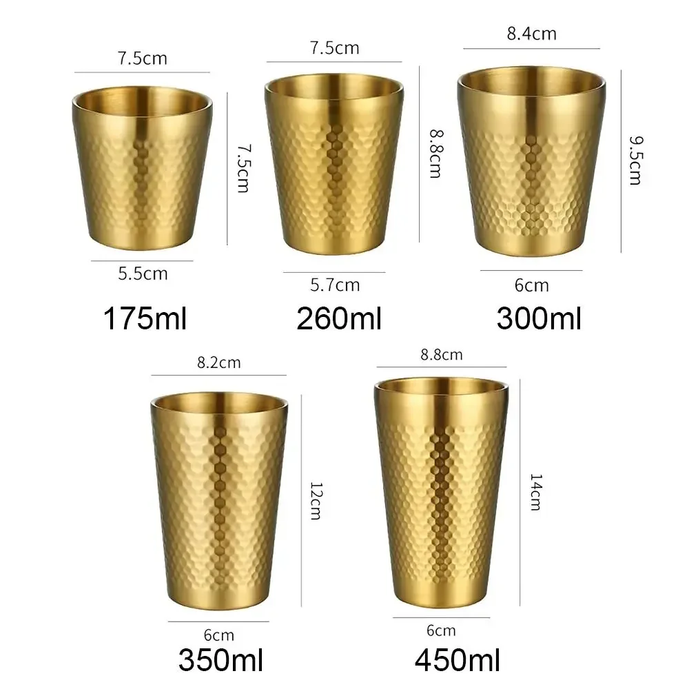 304 Stainless Steel Beer Mug Water Cup Anti Scaling Anti Fall ...