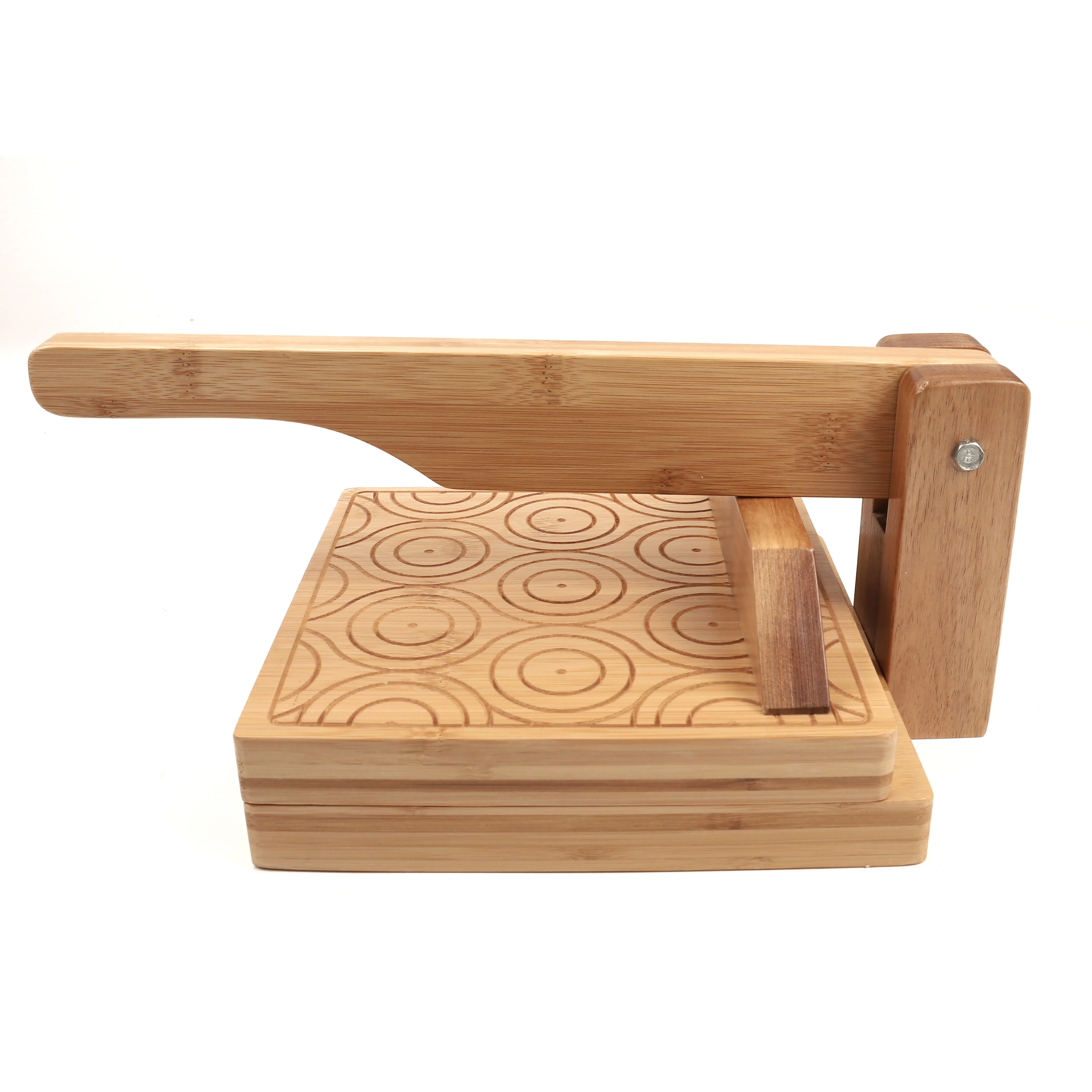 
 Деревянный лепешке пресс 8 дюймов Аутентичные лепешке пресс деревянная ручная машинка для приготовления тортильи  