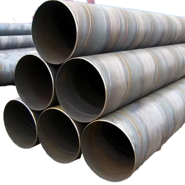 SSAW Spiral Tube 6m Round Shape Welding Cutting and Punching Services for Oil and Structure Pipes JIS/BIS/GS Certified