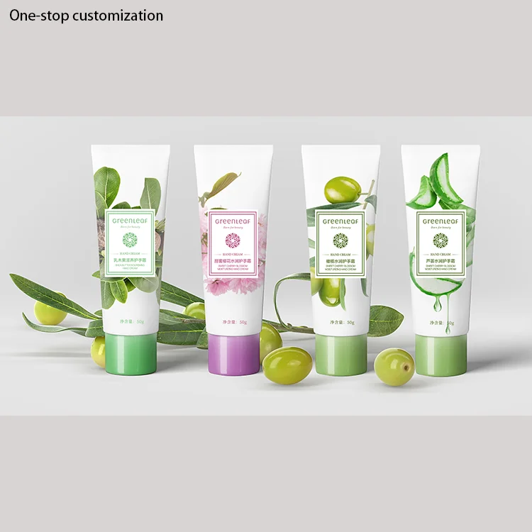 OEM Custom Logo Mini Plant Extracts Shea Butter Dry Skin Moisturizing Whitening Hand Cream Lotion