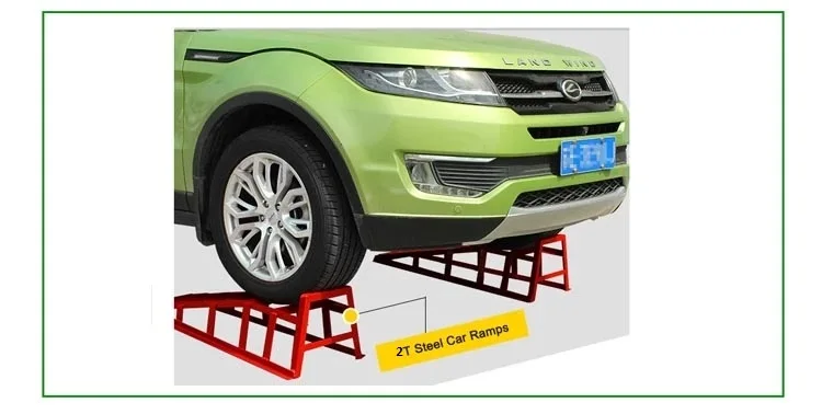 
 2 тонны тяжелые стальные Экстра широкие рампы для подъема автомобиля  
