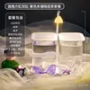 Rose Lamp Dual Cylinder (Purple Elf)