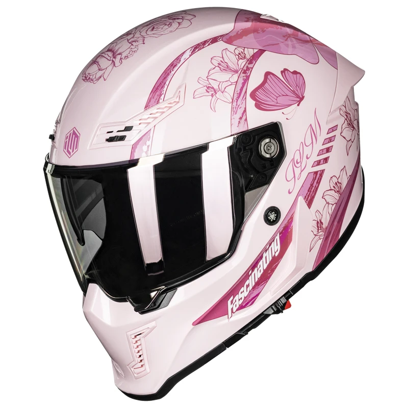 DOT ECE ILM Motorcycle Helmets Adult Men Women Full Face Dual