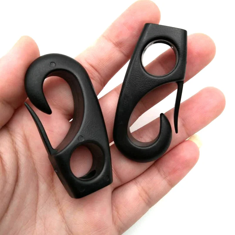 Пластиковая нейлоновая Пряжка амортизирующий шнур зажим крючок для Каяка каноэ веревка