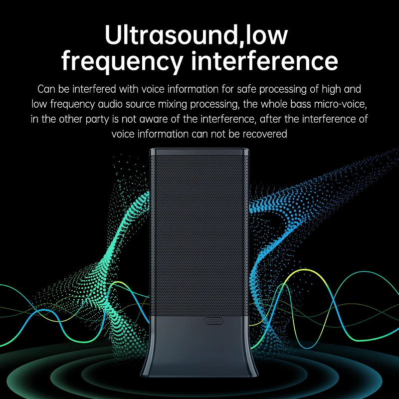 Anti-recording Blocker Recording Phone High-power Conference Privacy Microphone