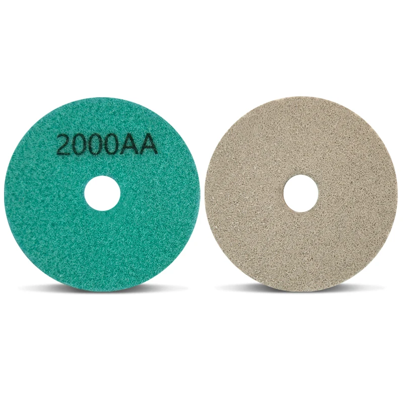 Aa Quality Dry Polishing Disc Sponge Flexible Polish Pads 125mm Diamond