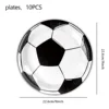 Black and White 9 inch plate-10pcs