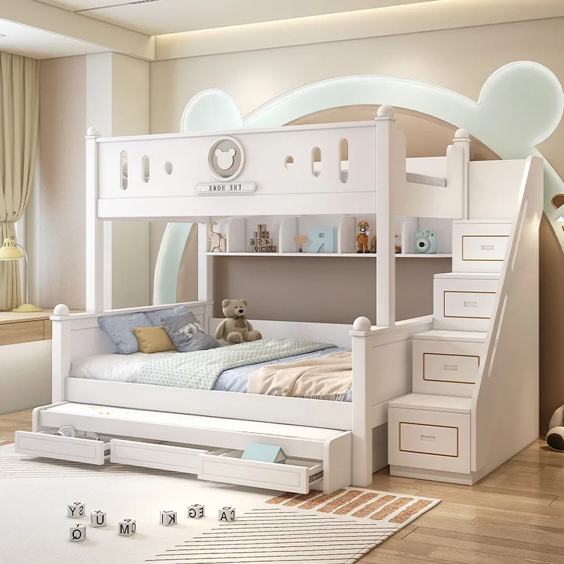 Modern Design Solid Wood Bunk Bed Children's Furniture Bedroom Sets ...