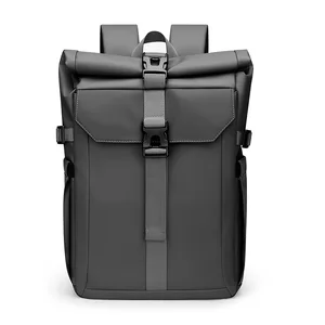 High Quality Pu Waterproof Business Travel Laptop Backpack For Men Wholesale Fashion Casual Student College School Bags