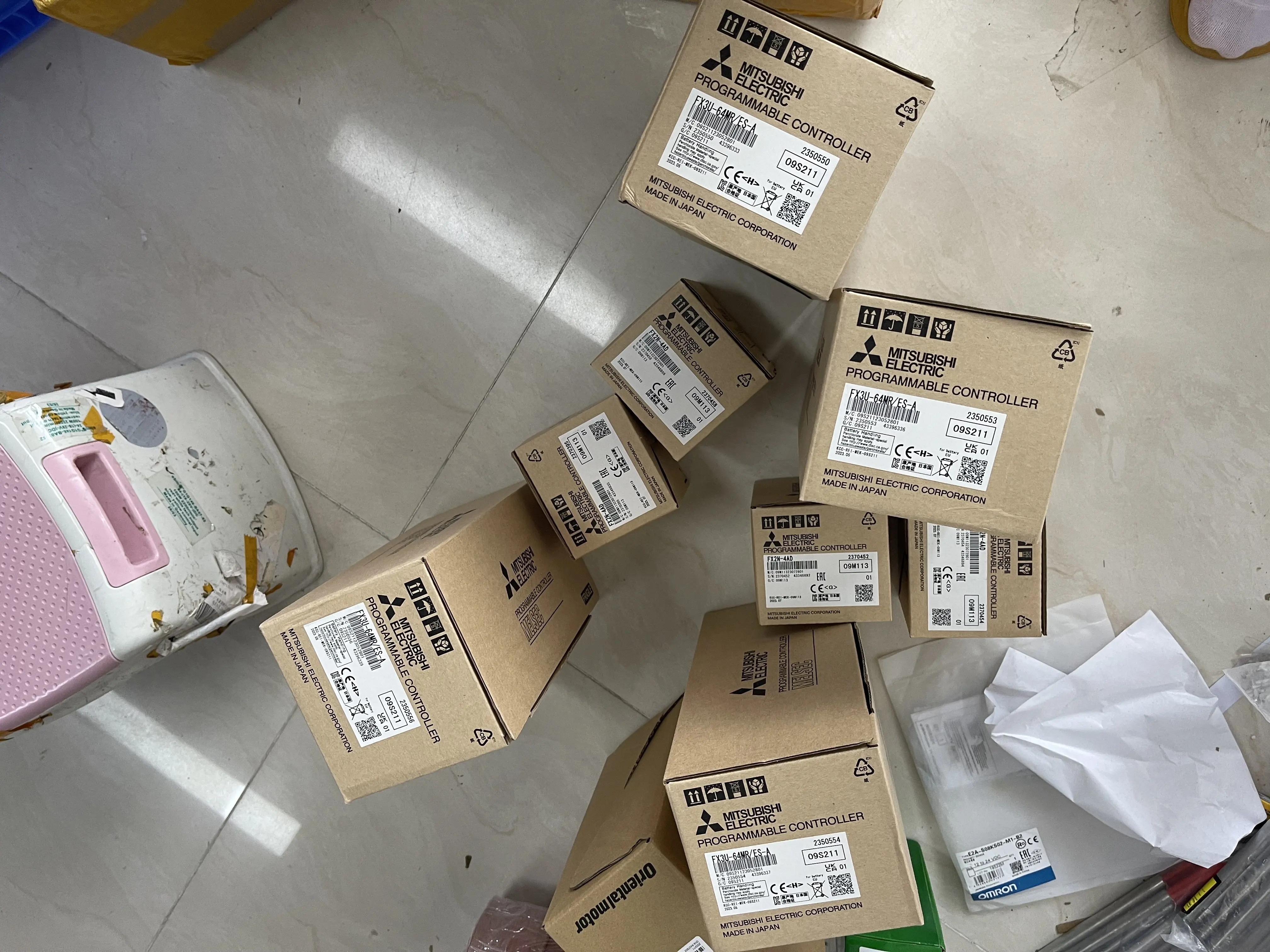 Mitsubishi PLC CPU Remote I O Module FX2N-4AD Mitsubishi PLC CPU Remote I O Module FX2N-4AD