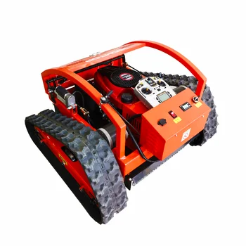 New Design Electric Gasoline Crawler Mini Remote Control Lawn Mower Grass Cutter