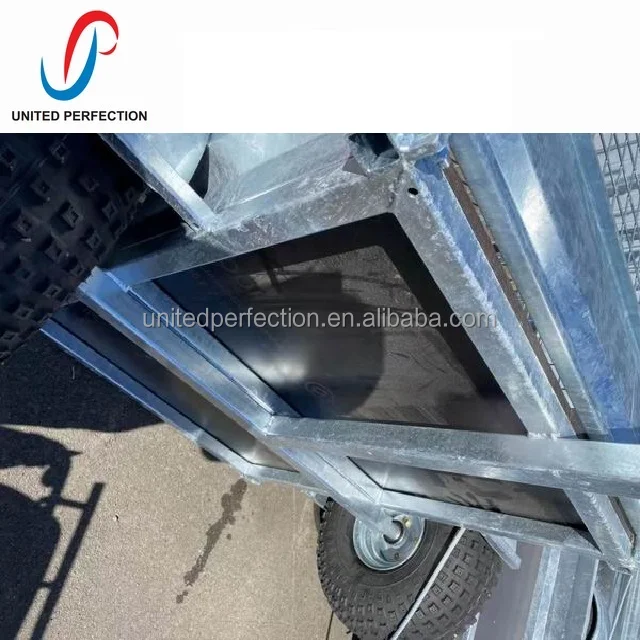 Best Price Multi Purpose Pull Behind Farm Trailer Metal Trailer off Road  ATV GALVANISED TRAILER  With Low MOQ