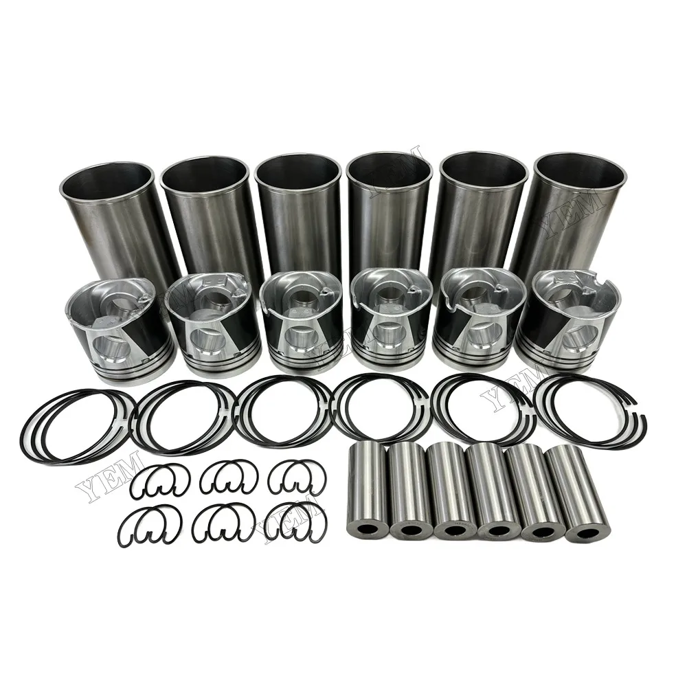 Cylinder Liner Kit Fit for Weichai WD10G178B Engine 3