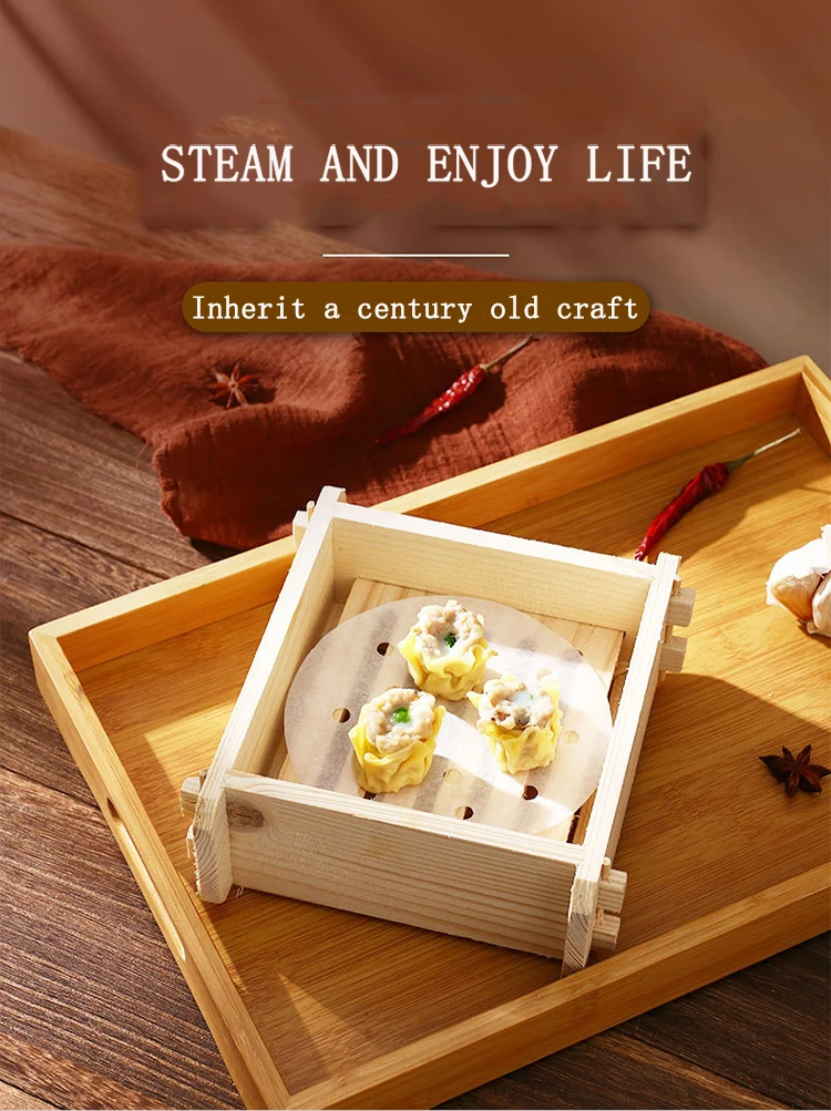 Estick Personal Fire Japanese Wooden Shower Steamer Tray Hinoki