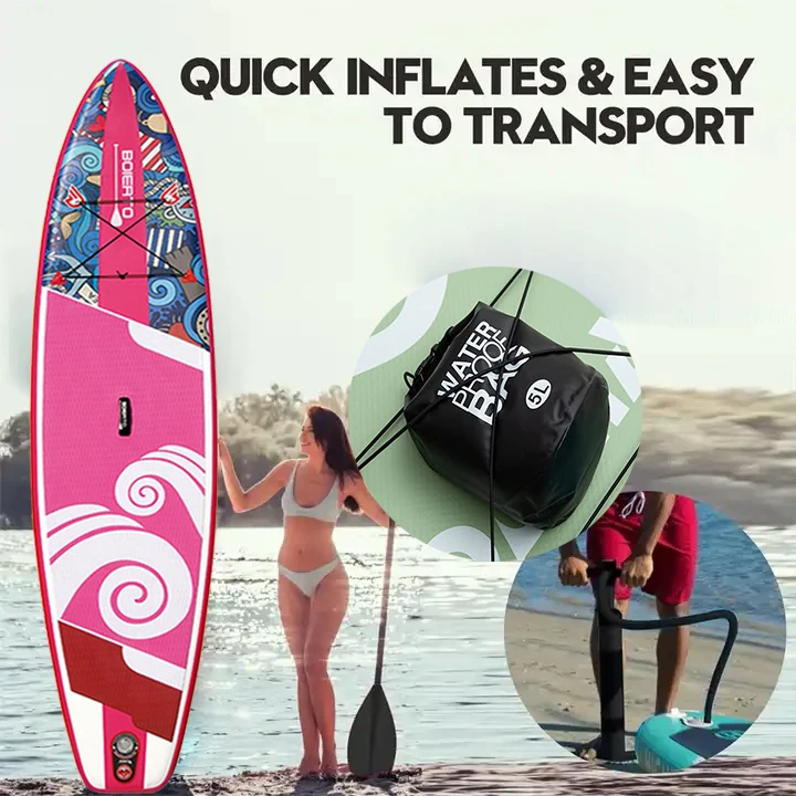 BOIERTO Sup Paddle Board - Advanced Water Surfing Gear