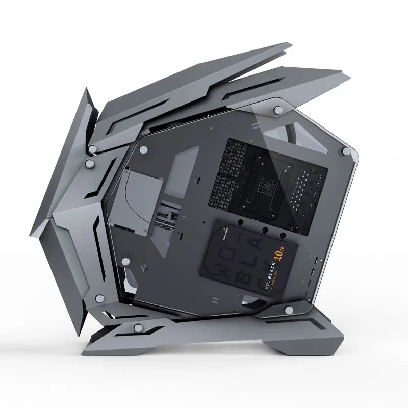 Good Quality JONSBO  MOD 3 Mini Grey Middle Tower  PC Gaming Case Middle Tower Pc case Atx