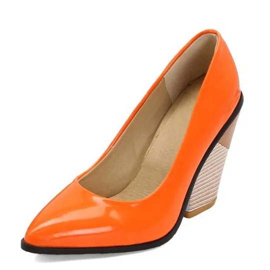 Wholesale Zapatos de vestir con cuña de madera para mujer, multicolores, bajo precio, talla 48 m.alibaba.com