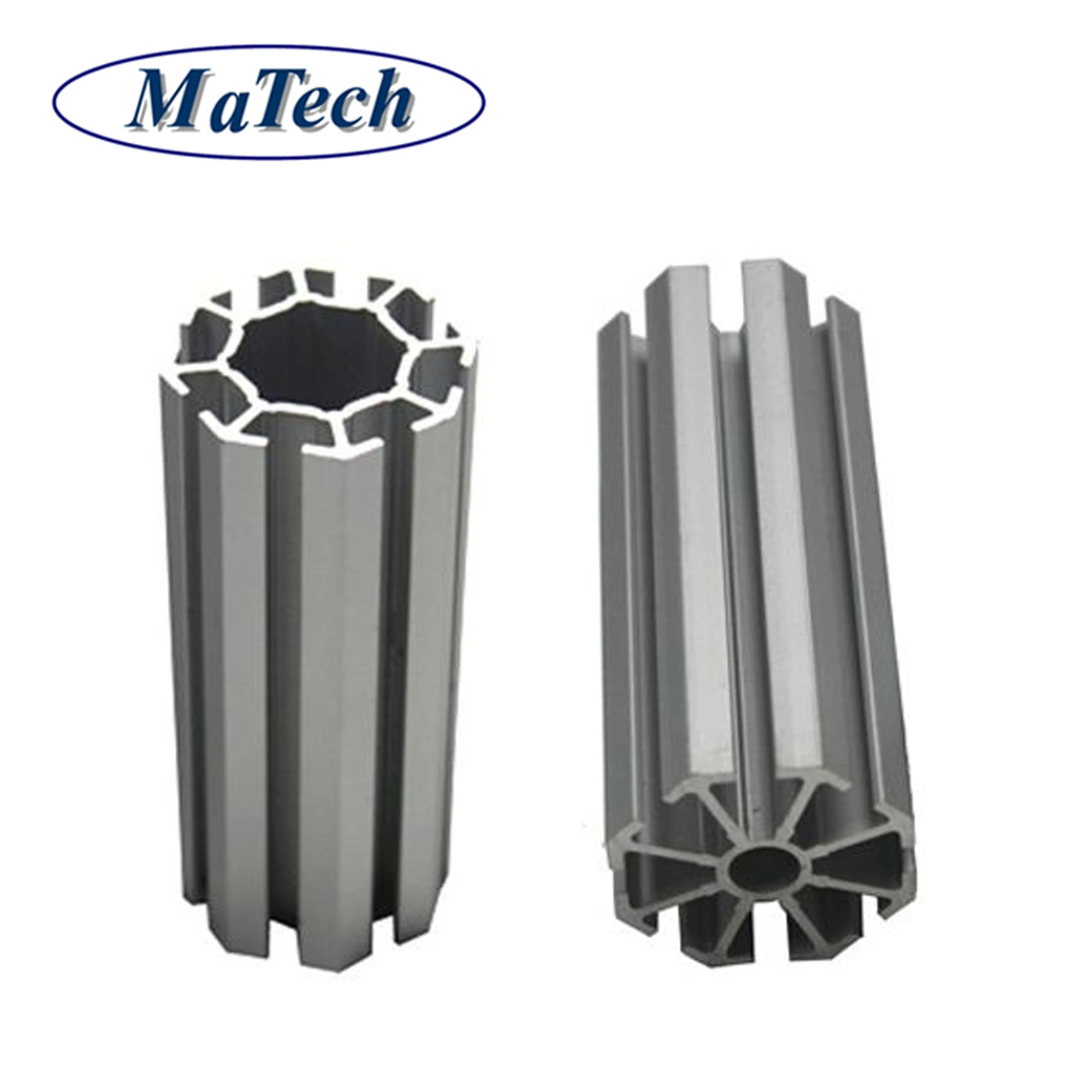 High Quality Extrusion Display Octagonal Aluminum Profile With Sliver Anodized