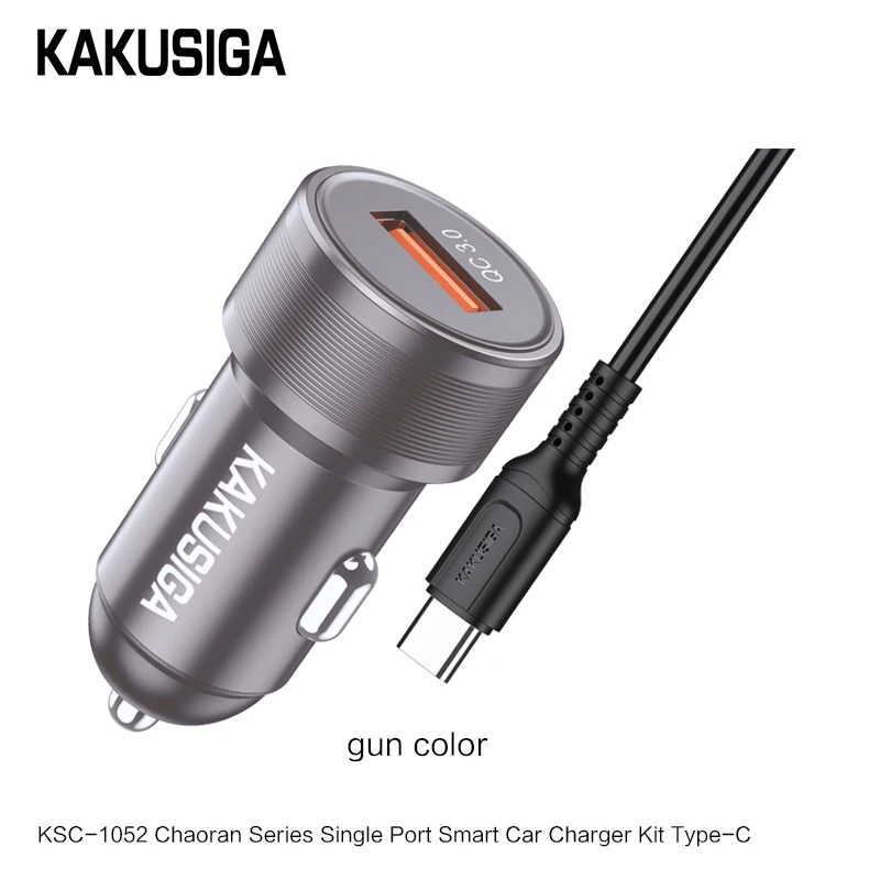 Chargeur Voiture Kaku KSC-528 pour Iphone Blanc - SpaceNet