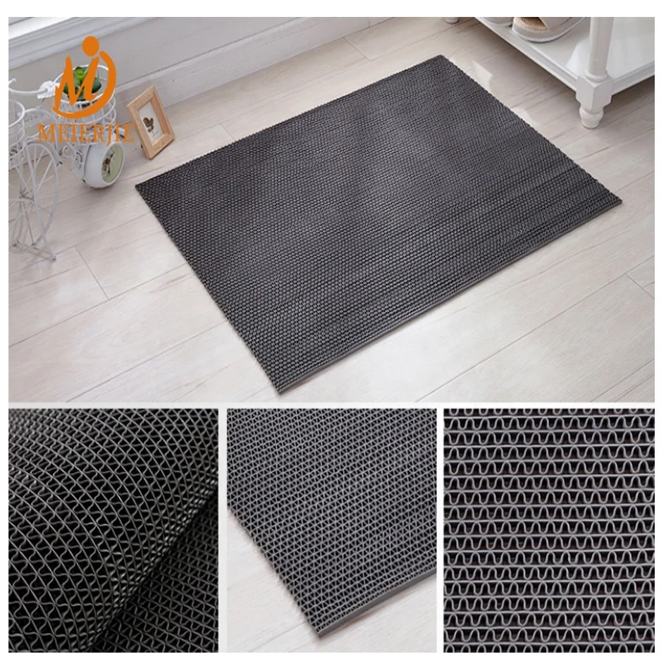 Использование в ванной ПВХ Противоскользящий коврик рулон