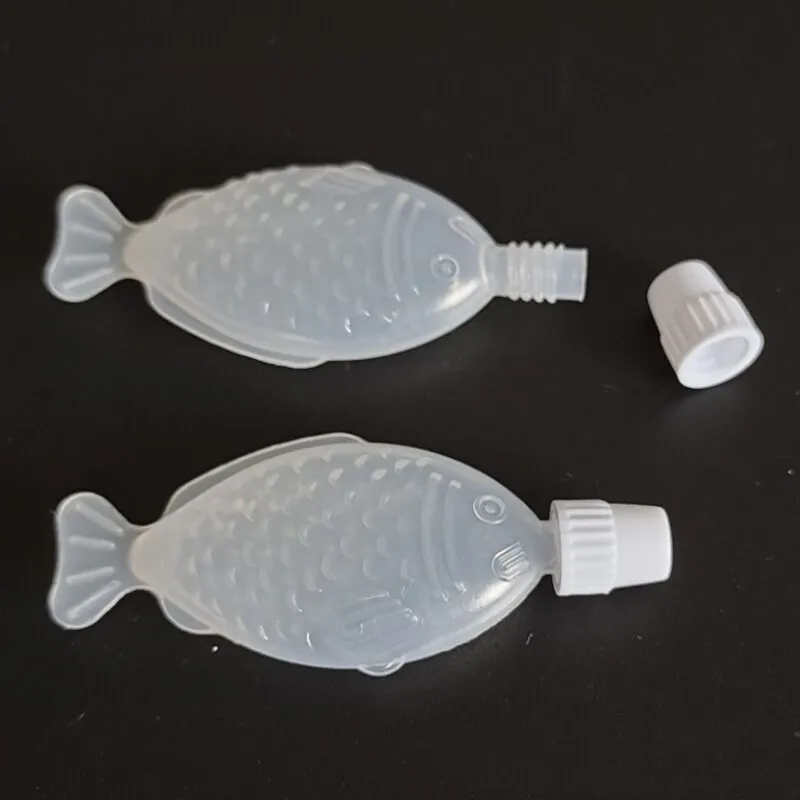 Mini Fish Shaped Soy Sauce Travel Individual Sized Containers