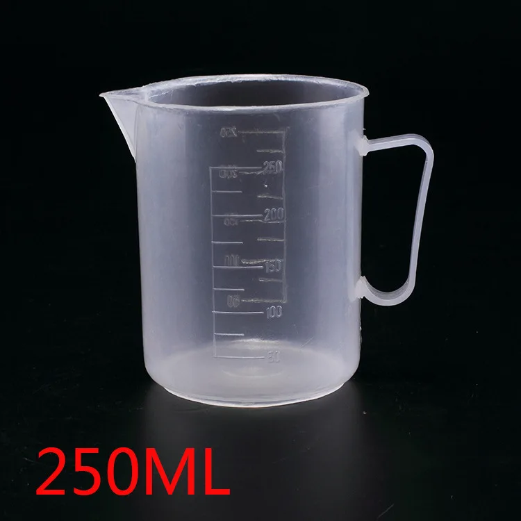 30mL-2000mL PP Clear Cup Graduated Beaker Plastic Measuring Cylinder Kitchen Cup 